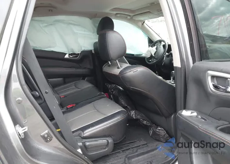 2019 Nissan Pathfinder Sl z USA, uszkodzony, nr VIN 5N1DR2MM3KC637946